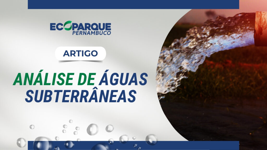 Análise de águas subterrâneas